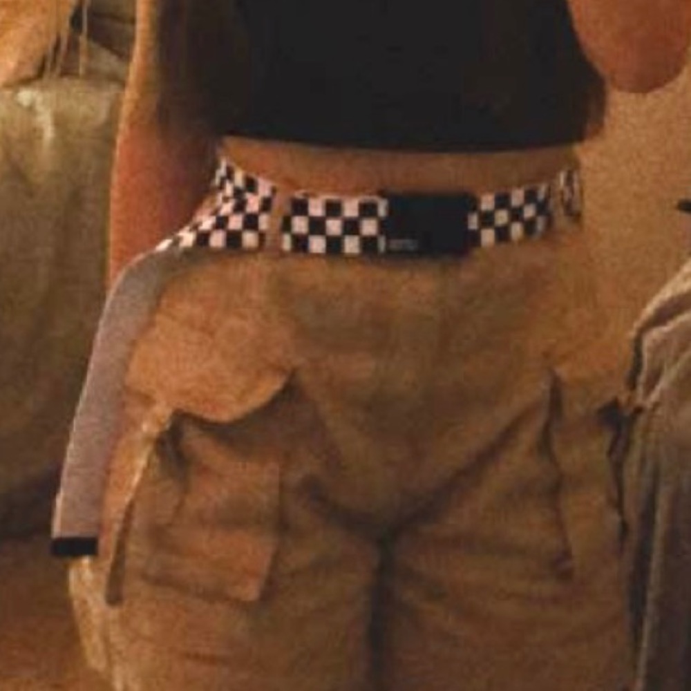 VANS checkered belt